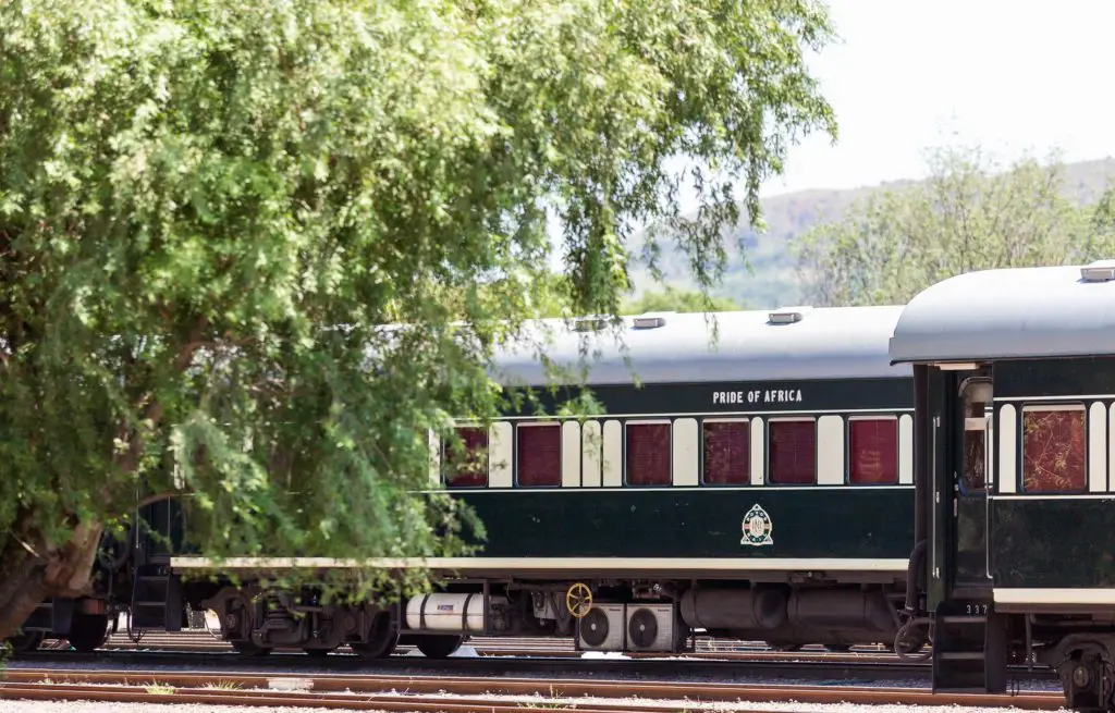 Voyage train Afrique du Sud - Rovos Rail en gare