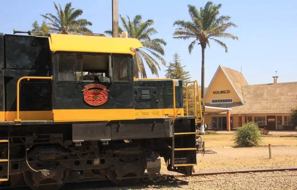Voyage train Congo - Kolwezi