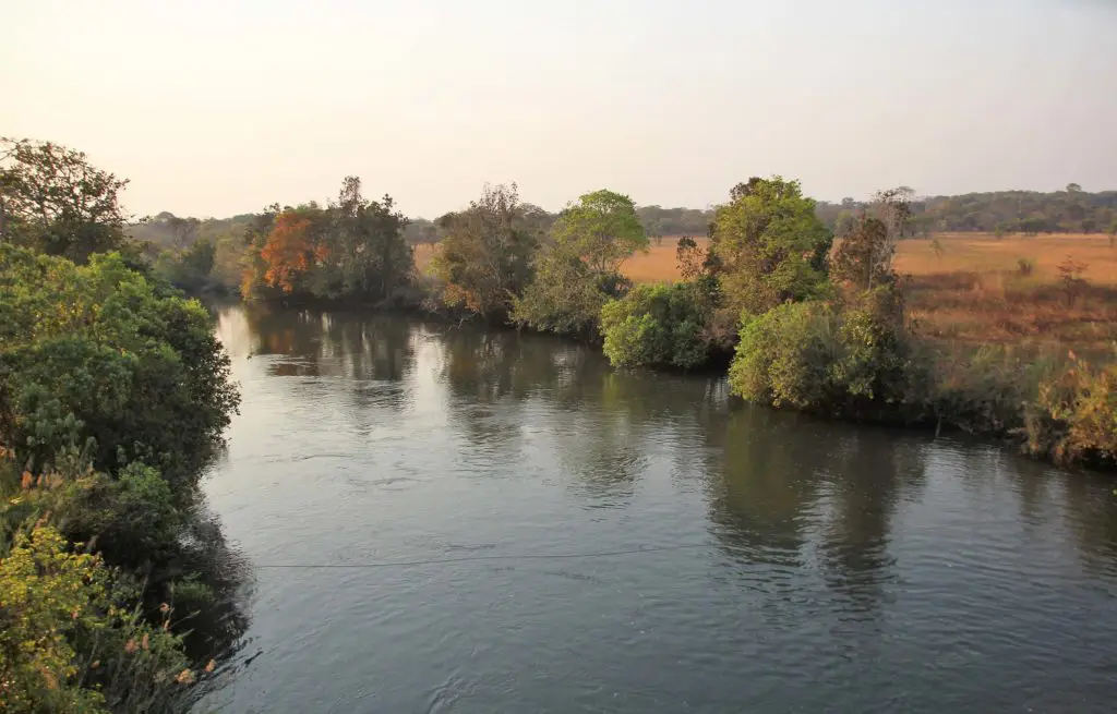 Voyage train Congo - Rivière Kasai