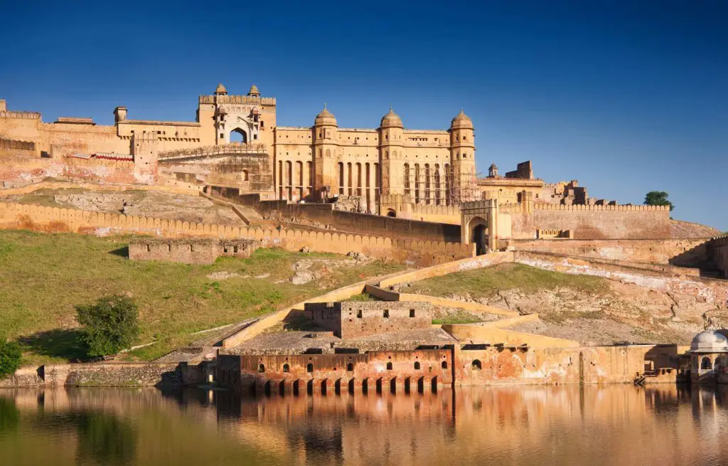 Voyage en train Inde - Jaipur - Fort d'Ambert