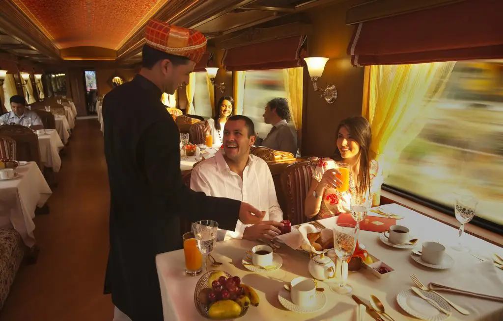 Voyage train Inde - Maharaja Express - Restaurant