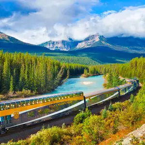 Voyage train Canada
