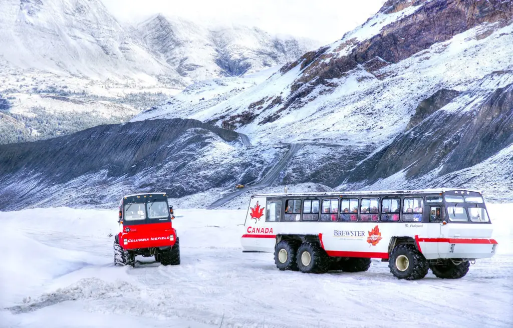 Voyage train Canada - Jasper - Glacier Athabasca