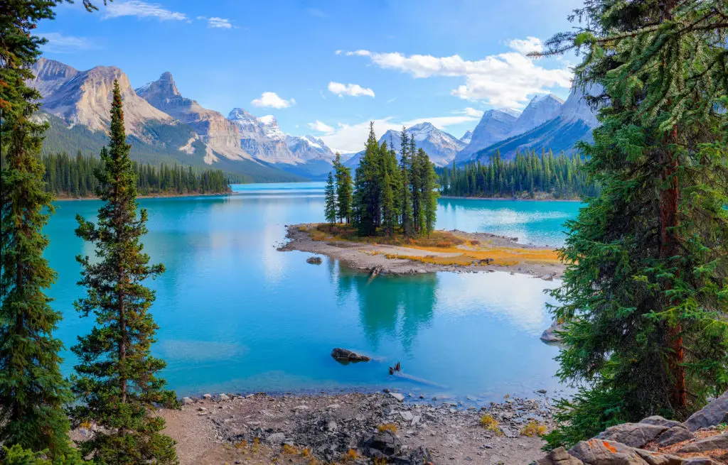 Voyage train Canada - Jasper - Lac Maligne