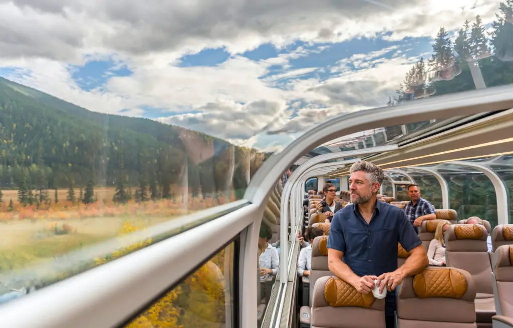 Voyage train Canada - Rocky Mountaineer - Vue panoramique