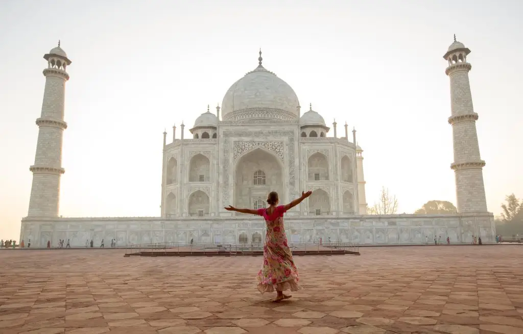 Voyage en train Inde - Agra - Taj Mahal